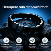 Orion® - Pulseira de Hematita - Compre 1 Leve 2
